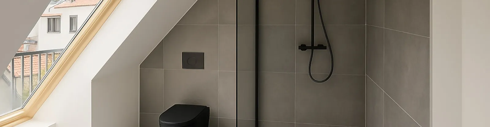 Zolder-living met airco en badkamer en-suite